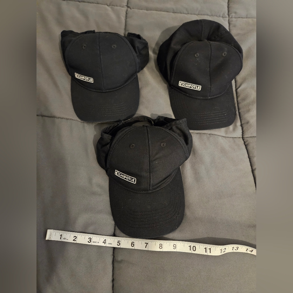 Chipotle brand work hats